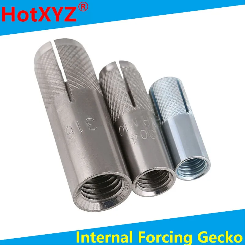 5Pcs Internal Expansion Bolt Set for Building Decoration top blasting internal forcing gecko pull blasting M6-M16