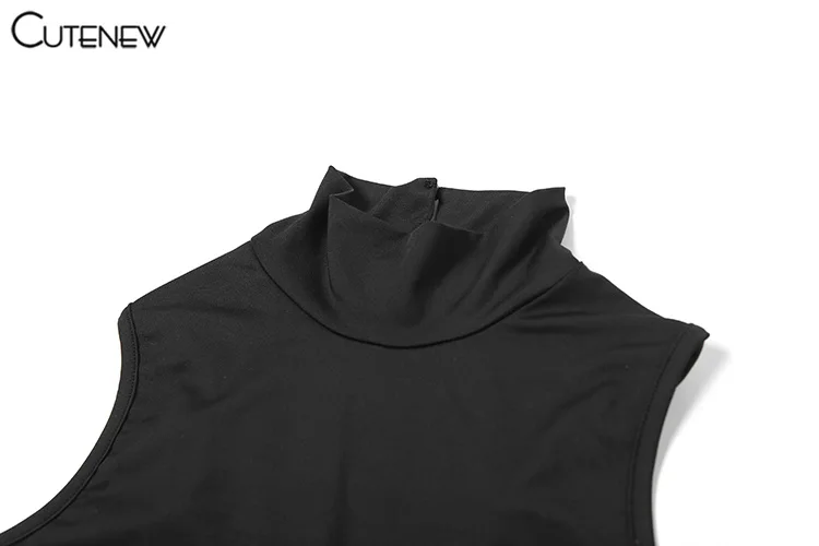 Monos sexys con espalda hueca para mujer, monos sólidos impresionantes sin mangas con cuello alto que moldean el cuerpo, ropa de calle elegante Y2K para mujer