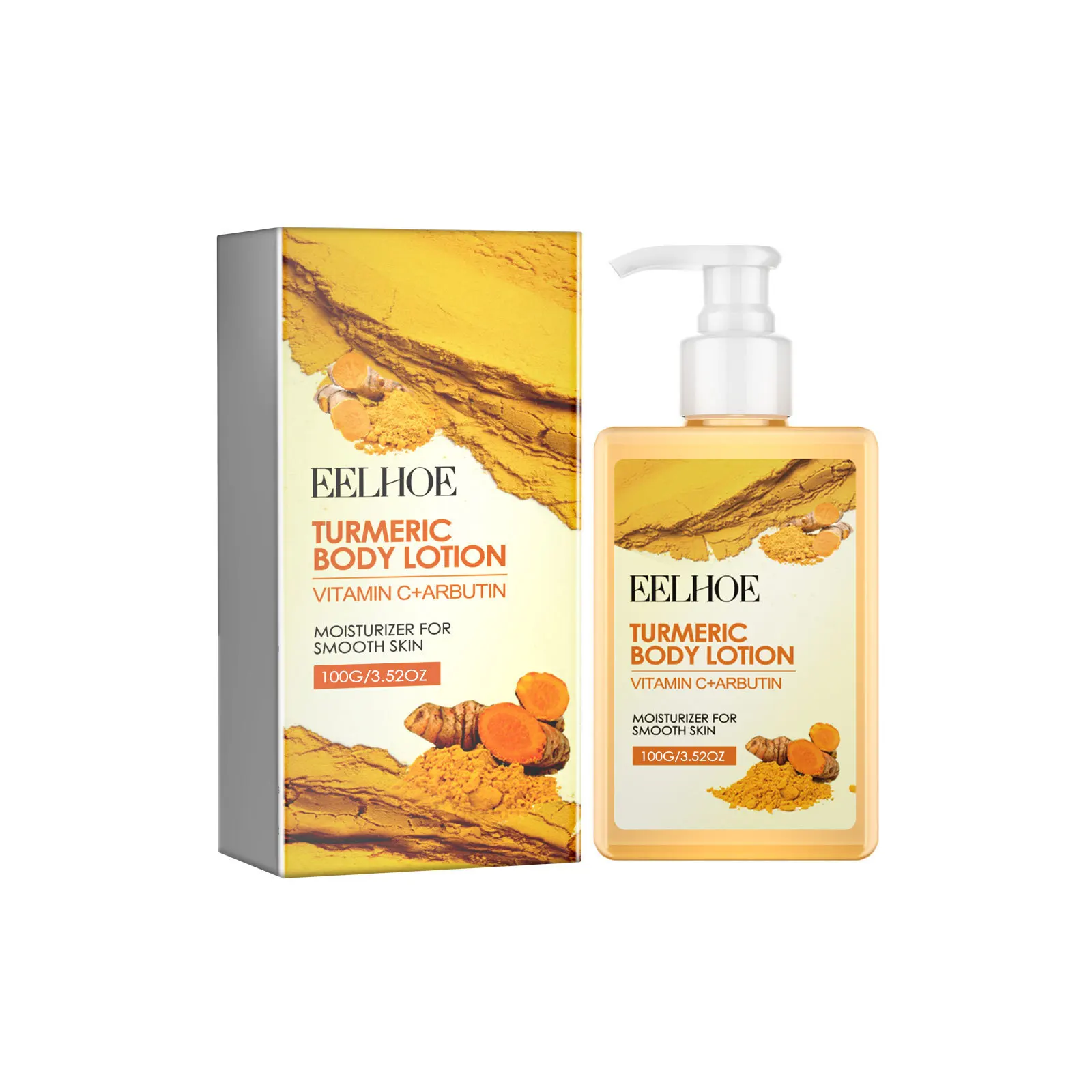 EELHOE Lightening Body Milk Turmeric Chicken Skin Keratosis Pilaris Instant Treatment White Slimming Whitening Cream Body Lotion 2