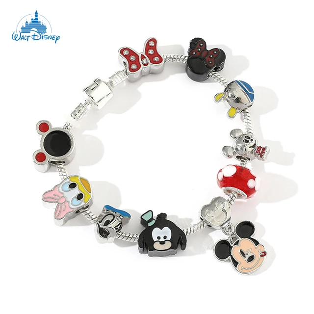 Vintage Mickey Mouse Bonny Stainless Steel Spoon Bracelet