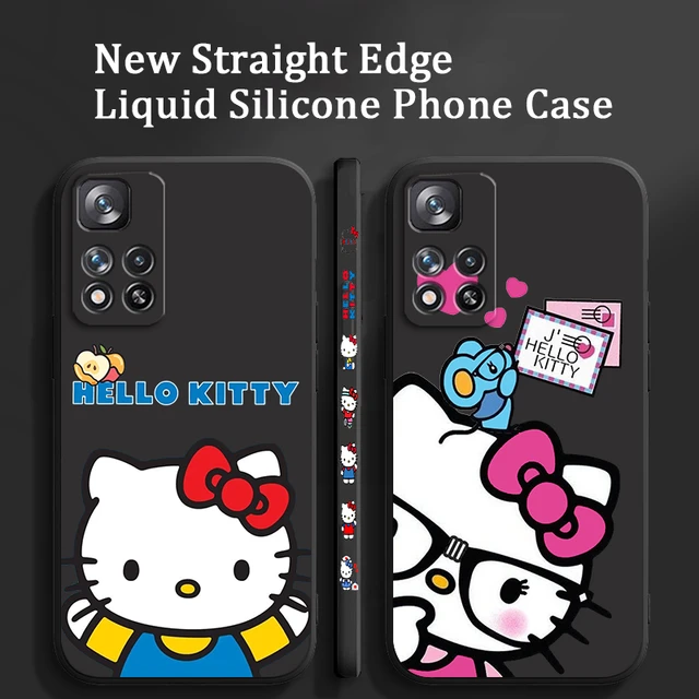 Hello Kitty Holder Strap Lanyard Phone Case For Xiaomi Redmi Note