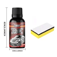 1pc Crystal coating for automotive use, plastic repair and retreading agent for black automotive interiors, repair coating 2