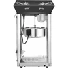 Popcorn Machine with Cart - 8oz Popper with Stainless-Steel Kettle, Warming Light, and Accessories (Black) 6