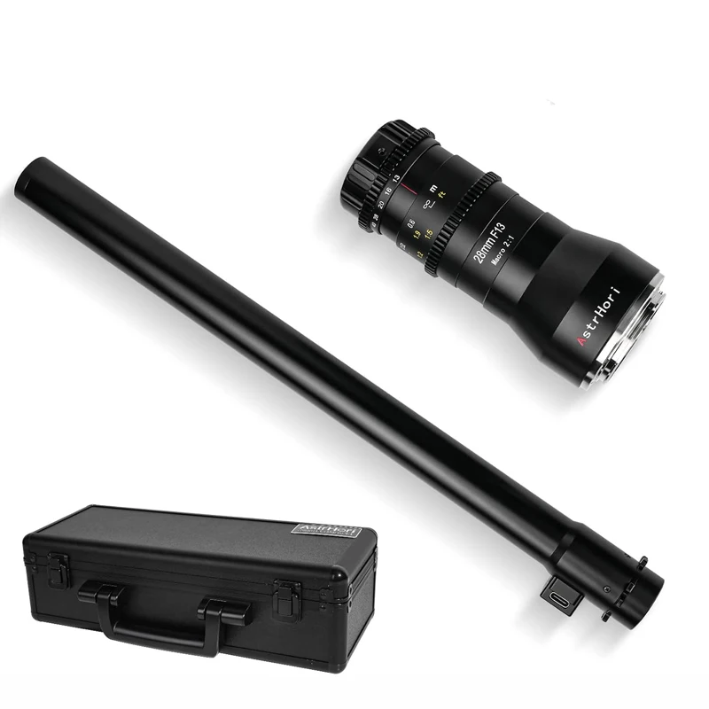 Astrhori 28Mm F13 Full Frame 2X Macro Probe Obiettivo Speciale Per Sony E Nikon F Canon Rf Ef Fuji Xf Nikon Z L Pl Mount Camera Len