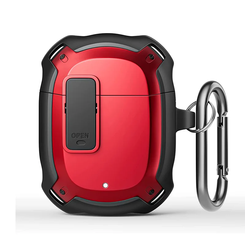 Shockproof Wireless Earphone Case with Security Lock