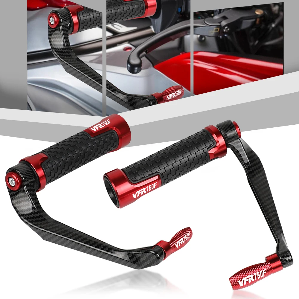 

VFR 750 For HONDA VFR750 FH FV 1986 1987 1988 1989 1990 1991 1992-1998 Motorcycle Handle Grips Brake Clutch Levers Guard Protect