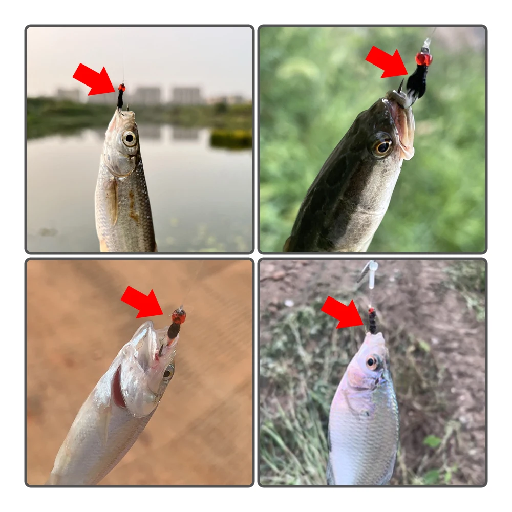 Feather Fishing Lure Feather Fishing Bait Feather Hooks