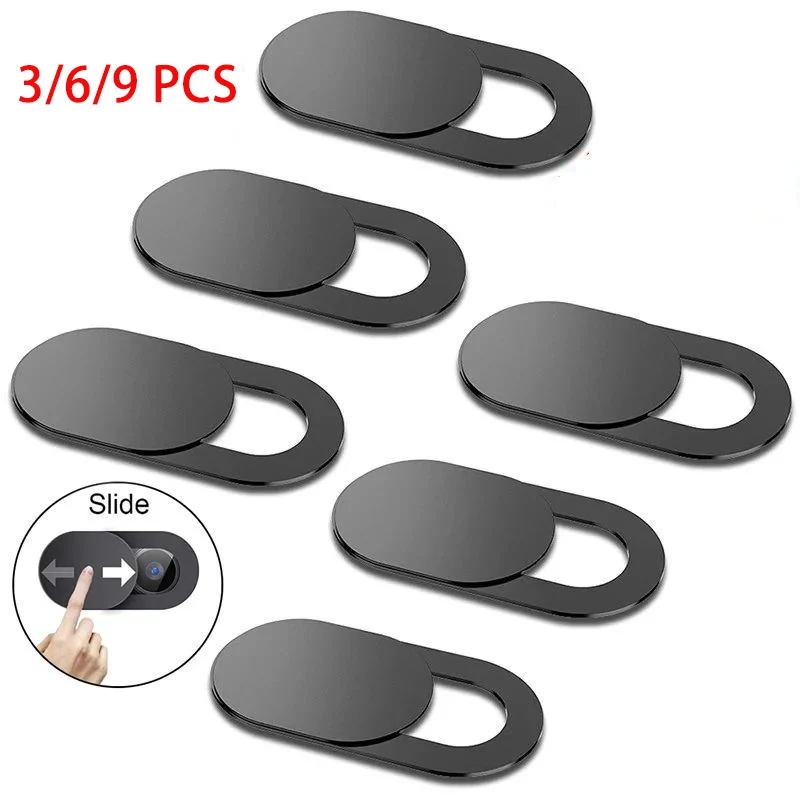 Universal Privacy Sticker: Magnetic Webcam Cover Shutter for Laptops, Tablets, and Mobile Devices