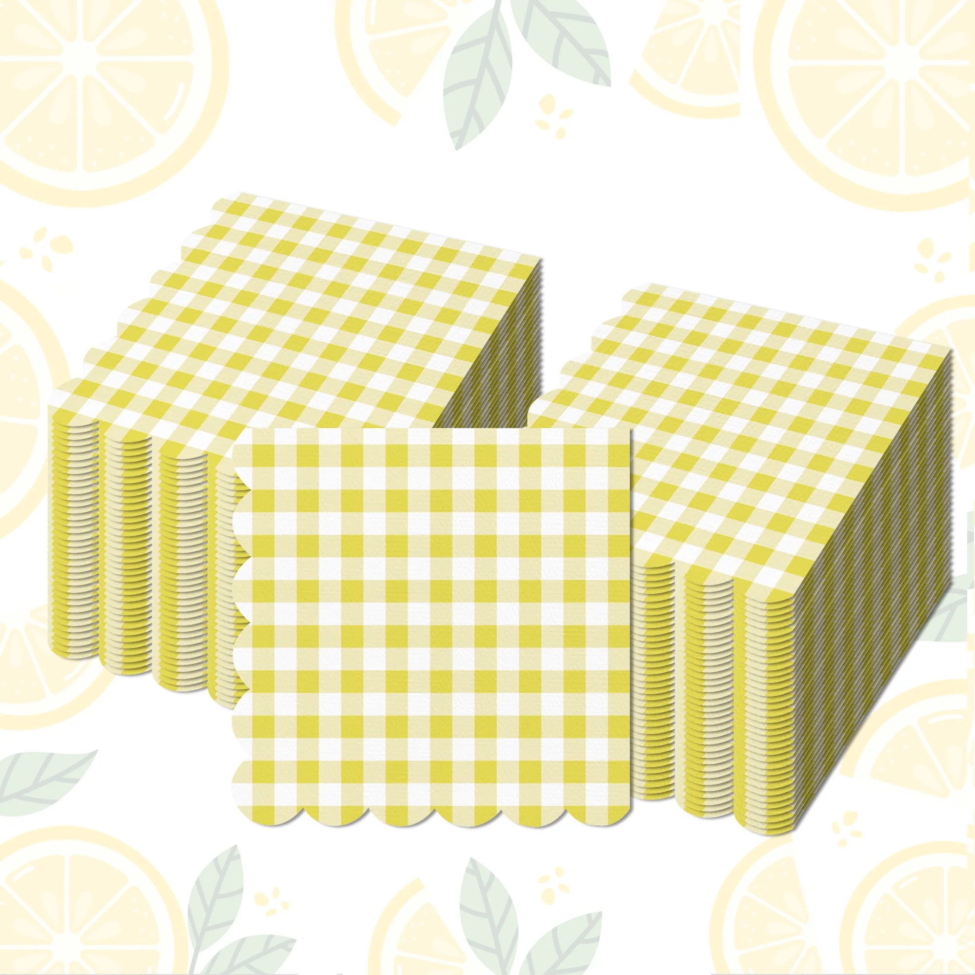 20/40/60 stücke Bunte Plaid Servietten Einweg Abendessen Papier Taschentücher Geburtstag Dekoration Hochzeit Dekoration Party Supplies – Detail 9