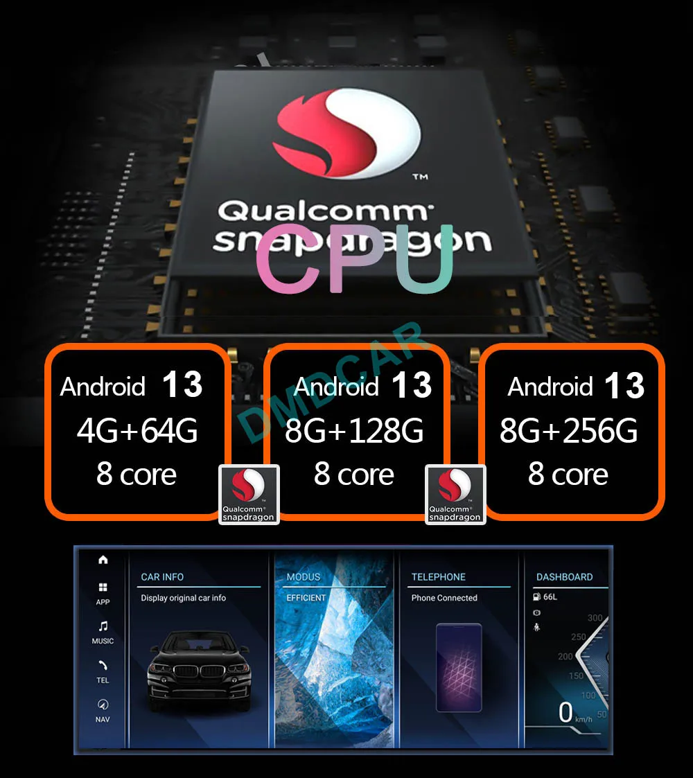 Snapdragon Android 13 Multimedia 8+256G ID8 10.25