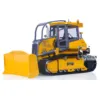 Aoue 850K RTR 1/14 LESU RC Metal Hydraulic Bulldozer Black Tracks Painted Finished Controlled Dozer Light Toys for Boys TH22777 1