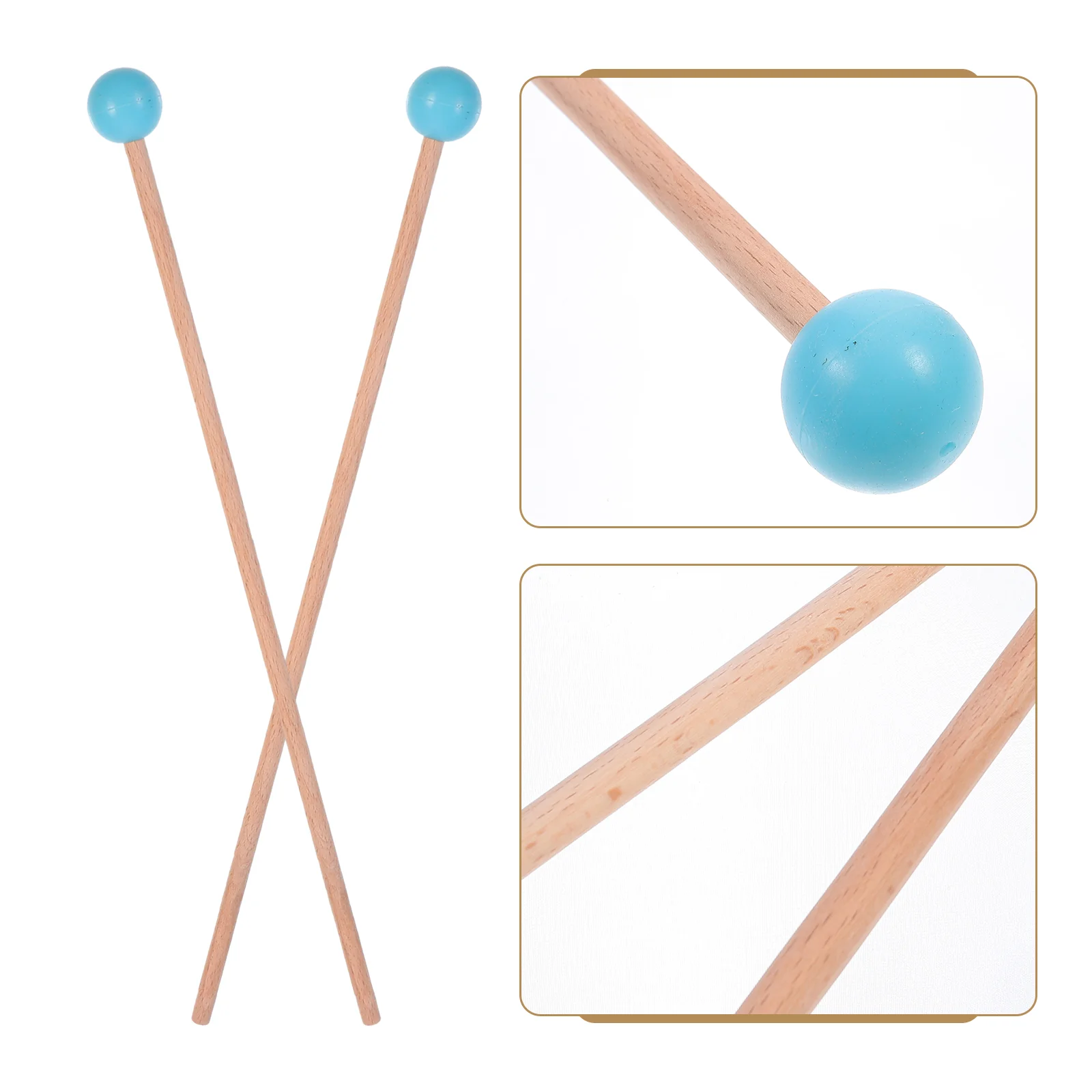 

Marimba Hammer Mallet Percussion Instrument Kids Tambourines Stick for Sticks Xylophone Gavel