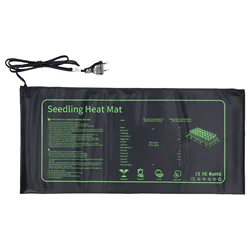 Plant Heat Mat - Warm Hydroponic Heating Pad for Greenhouse and Germination (EU)