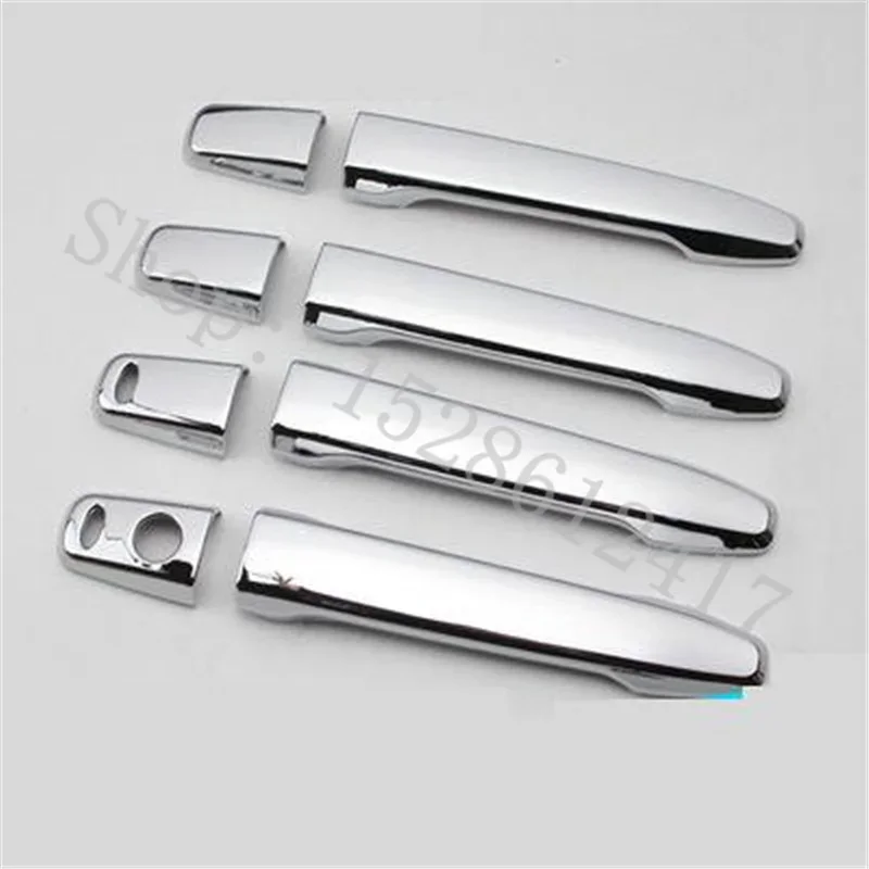 

for mitsubishi outlander ASX Mitsubishi Lancer-ex Chrome Car Door Handle Cover Trim handle cover door handle pads Accessories