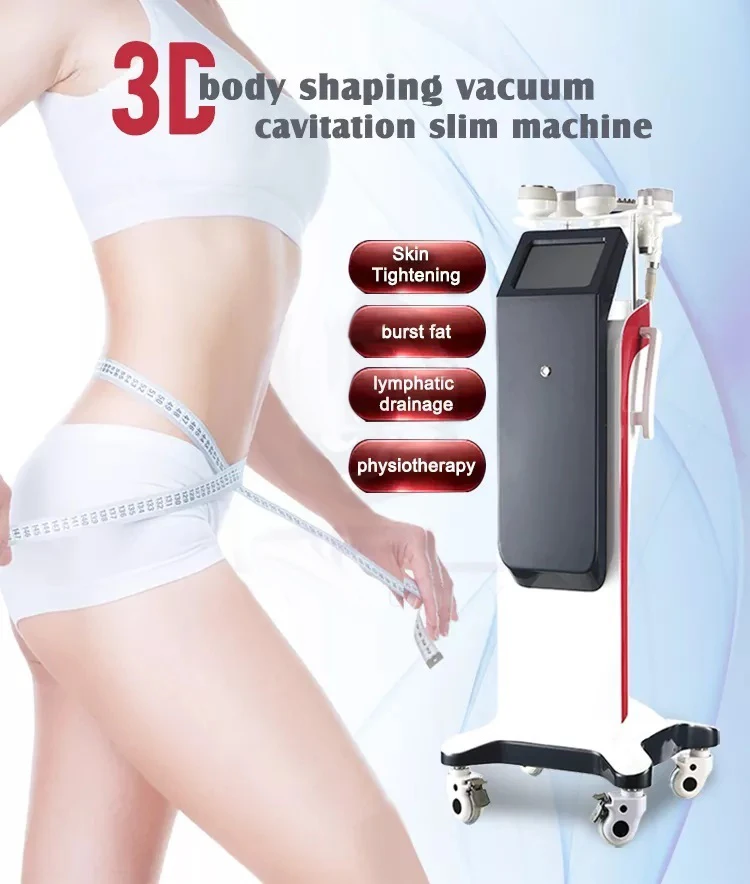 

80K Ultrasonic Cavitation Slimming Machine Vacuum Cupping Skin Tightening Fat Burner Weight Loss Body Massager