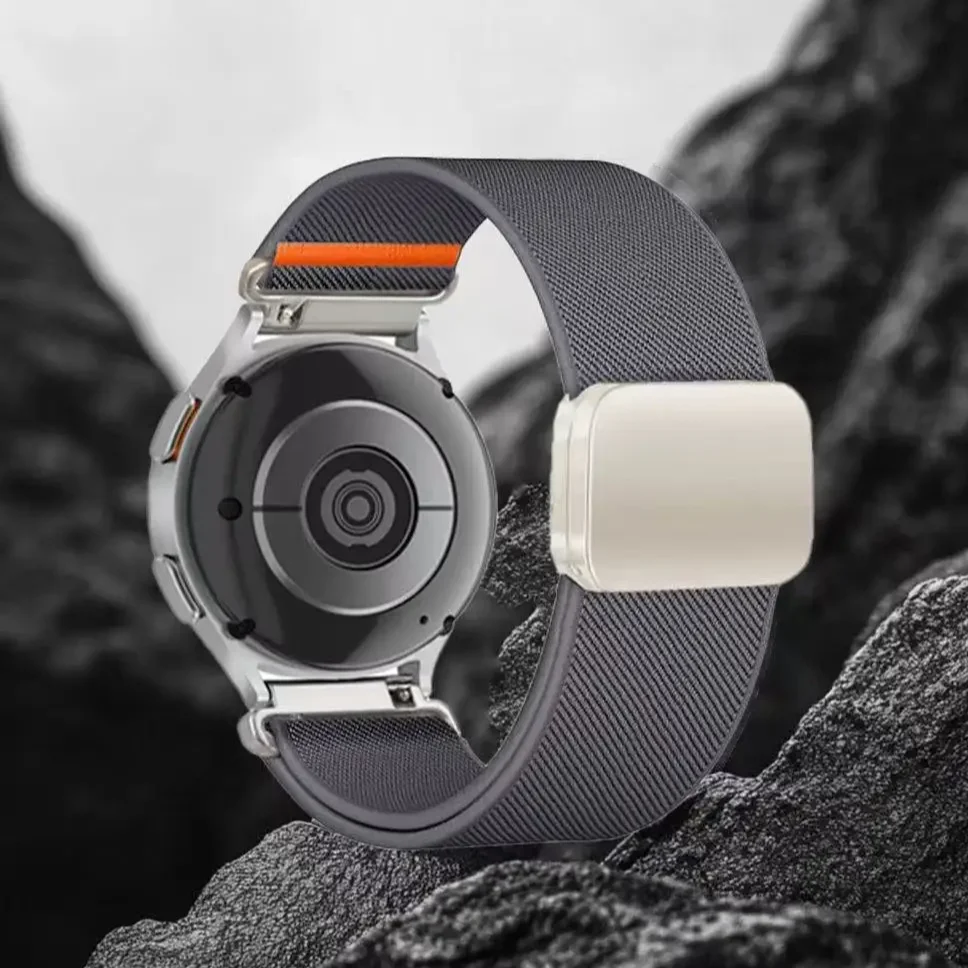 Versatile Nylon Magnetic Bracelet Strap - Available in Multiple Widths
