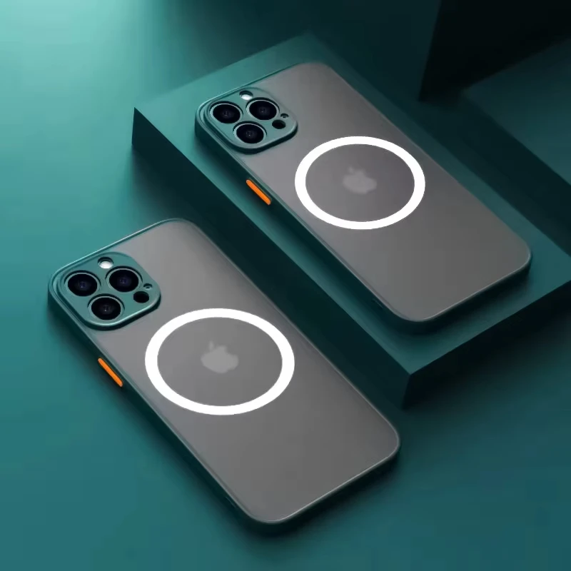 Matte Magnetic Translucent Phone Case