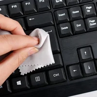 10pcs Microfiber Cleaning Cloth Computer TV Camera Lens Mobile Phone Screen Glasses Cleaning Wipe Laptop Pad Tablet Cleaning Kit 2