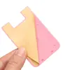 New Design Self-Adhesive Credit Card Holder Women Men Fashion Cell Phone Back Pocket Slim ID Card Case Sticker Wallet 4