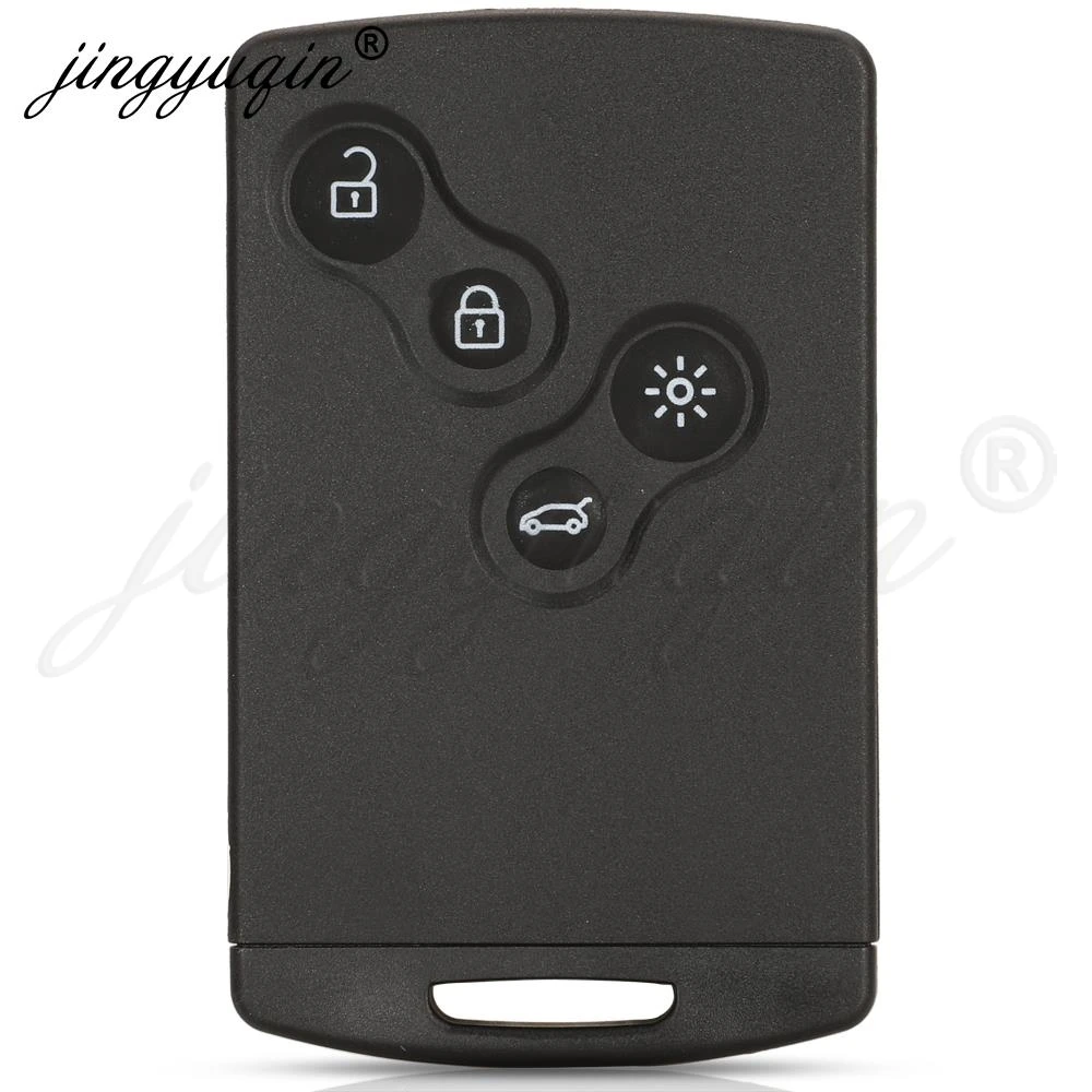 Premium Jinyuqin Car Key Card Shell - Sleek Remote Smart Keyless Case