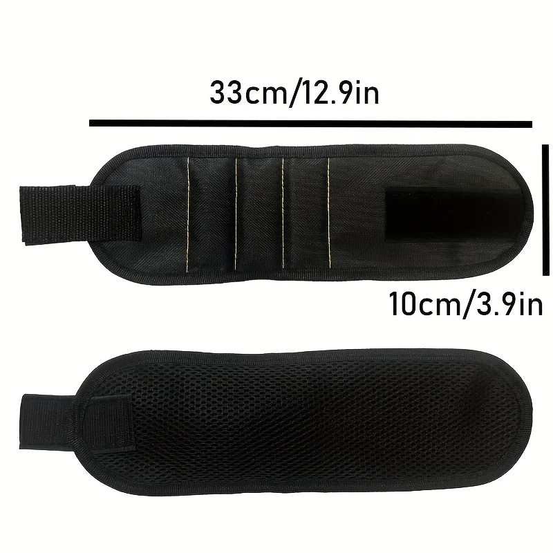 Magnetic Wristband with Super Strong Magnets and Adjustable Strap