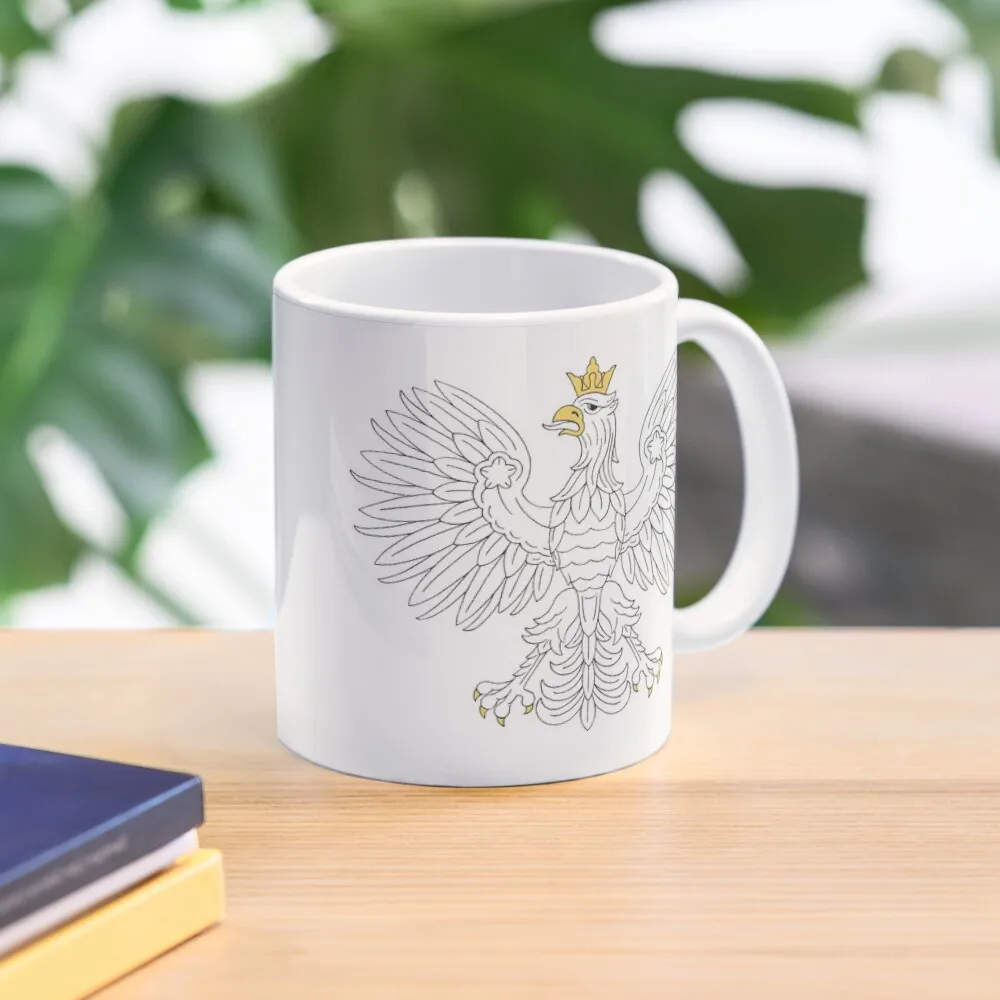 

Polish Eagle Coffee Mug Creative Cups Ceramic Cups Mug