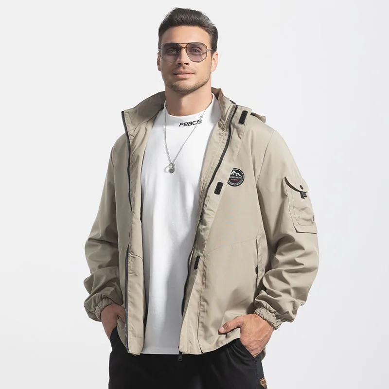 Varsity Jackets Parkas Men's Clothing for Men Motorcycle Jacket Coat Mountaineering New Coats & Tactical Waterproof Windbreaker
