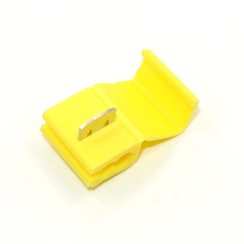 

500 Yellow 12-10 AWG SCOTCH LOCK QUICK SPLICE WIRE CONNECTOR FREE SHIPPING