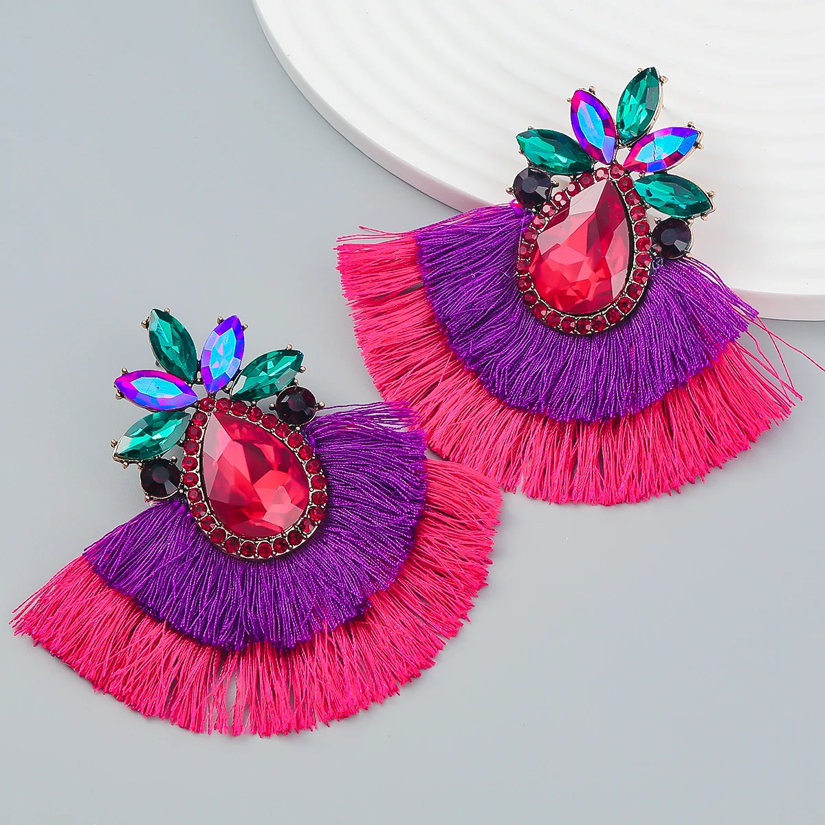 Luxury Jewelry Dangle Earrings Sparkling Statement Earrings 2023