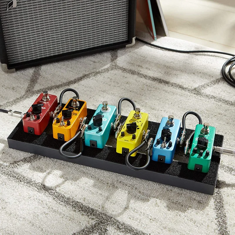 

Guitar Patch Cable Guitar Effect Pedal Cables,Black 6 Pack