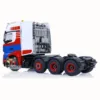 RTR LESU 1/14 RC Tractor Truck 8x8 Upgraded Radio Control Car Model Smoke Unit 2-speed Transmission Light Sound Systems Toy 2
