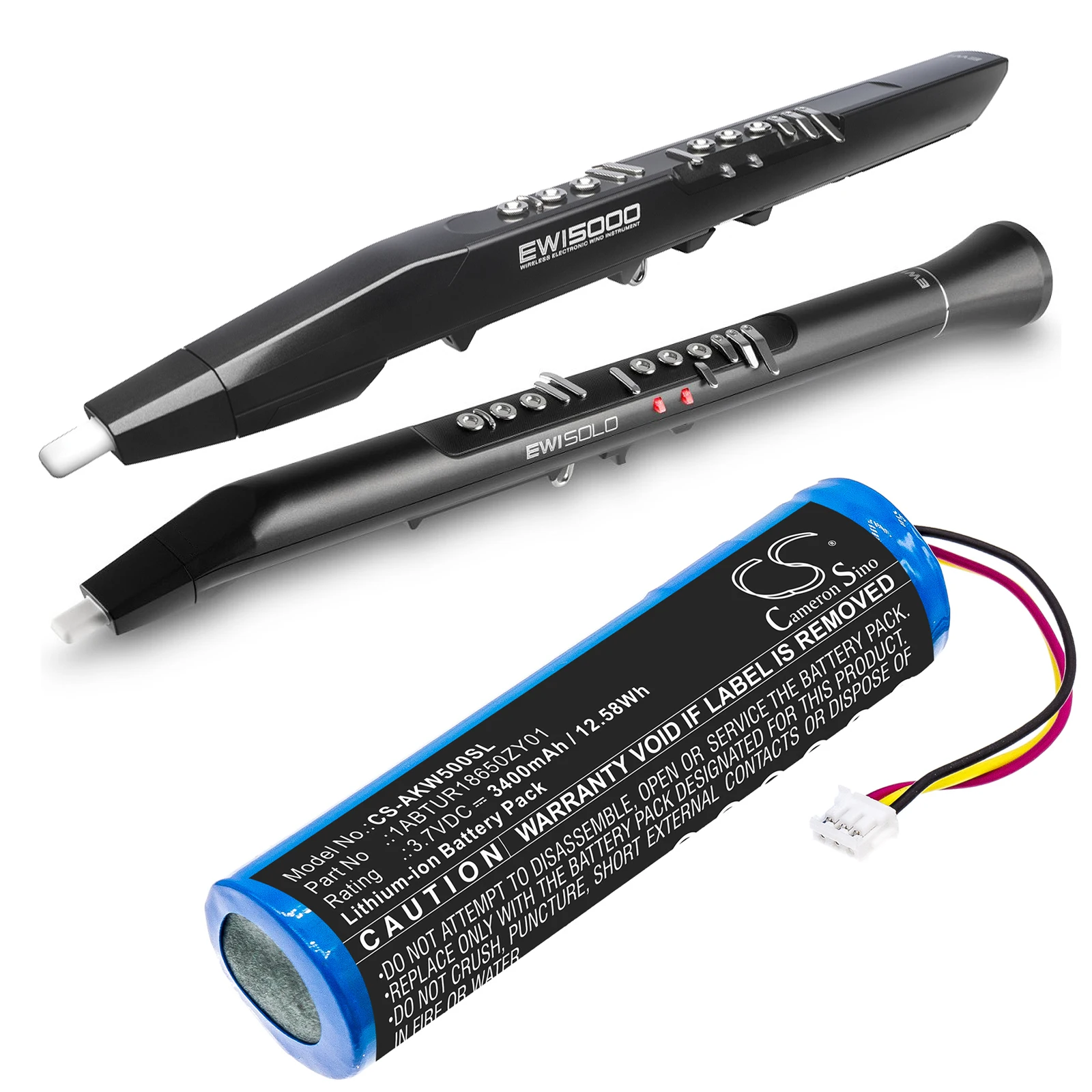 Batteria Cs 3400Mah Per Akai Muslimatakai Ewi 5000 5000 Solo