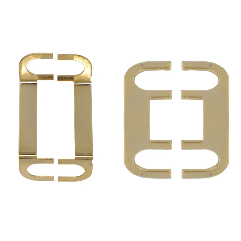 Speaker Wiring Connectors 2Pcs Speaker Pure Copper Connection Piece Four Junction Box Connection DIY Speaker Wiring Connectors 51*14/45*14/56*16mm