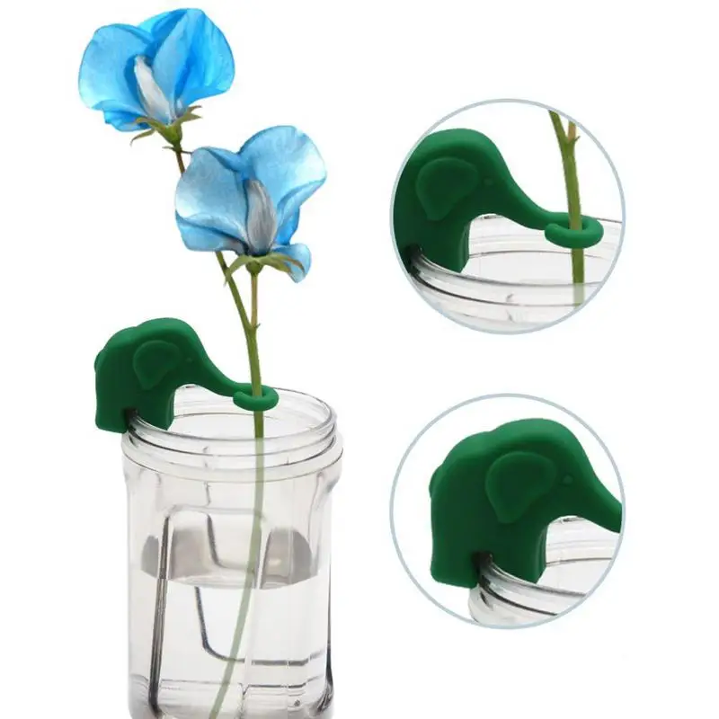Plant Nurturing Decorative Support Propagation Buddy Plant Support Elephant Shape Flower Fixed Clip Grafting
