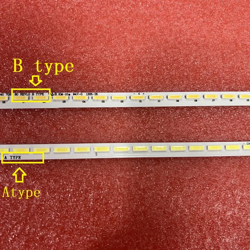 10-Piece LED Backlight Strip Kit For 40" Toshiba & Other TVs - Models 40D1333B, 40PFL3208T, LTA400HM23