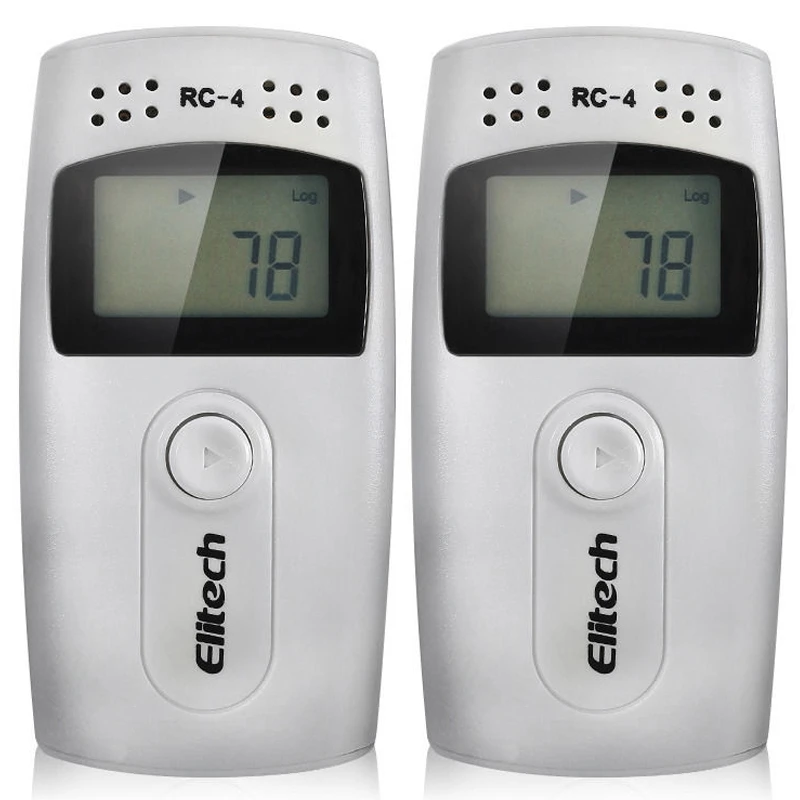 

RISE-2X ELITECH RC-4 USB Temperature Data Logger Datalogger Recorder External Sensor 16000 Point