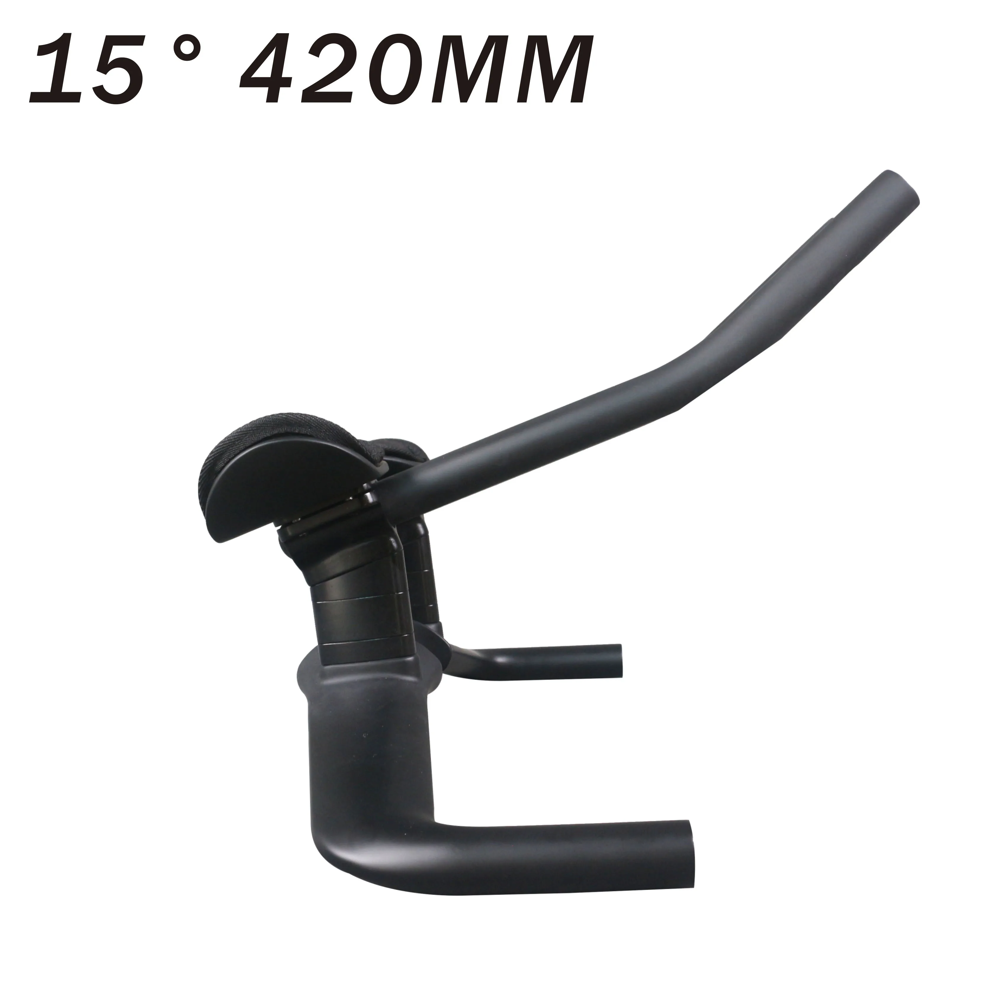 

Bicycle Triathlon Handlebar Carbon Fiber Integrated Car Competition TT Handle 0 Degrees 15 Degrees Optional