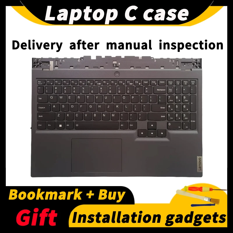 

For Lenovo Saver Y7000P Y7000 R7000-15 2021 Case A Case C Case Backlit Keyboard with Touch AP1ZT000320