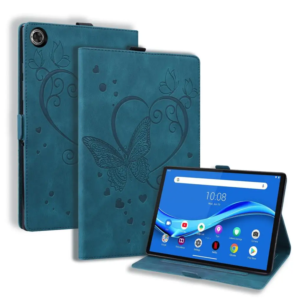 Elegant Butterfly PU Leather Stand Case