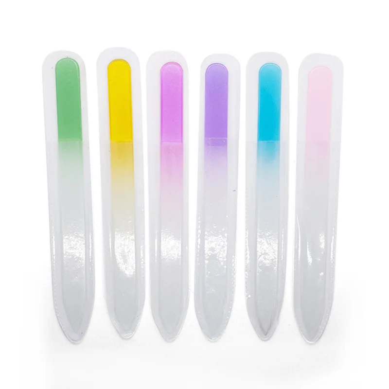 4PCS Kristall Glas Nagel Datei Langlebig Schleifen Schleifpapier Polieren Datei Maniküre Nail art Zubehör – Detail 2