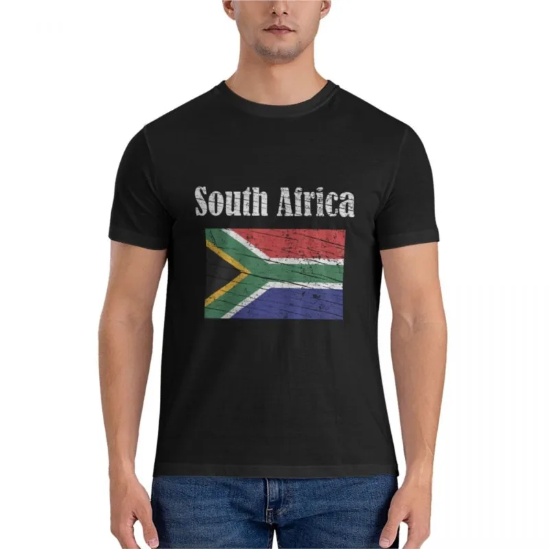 

South Africa RSA South African Flag Vintage Graphic - South Africa Lovers Tourists Souvenir Cool National Gift Classic T-Shirt