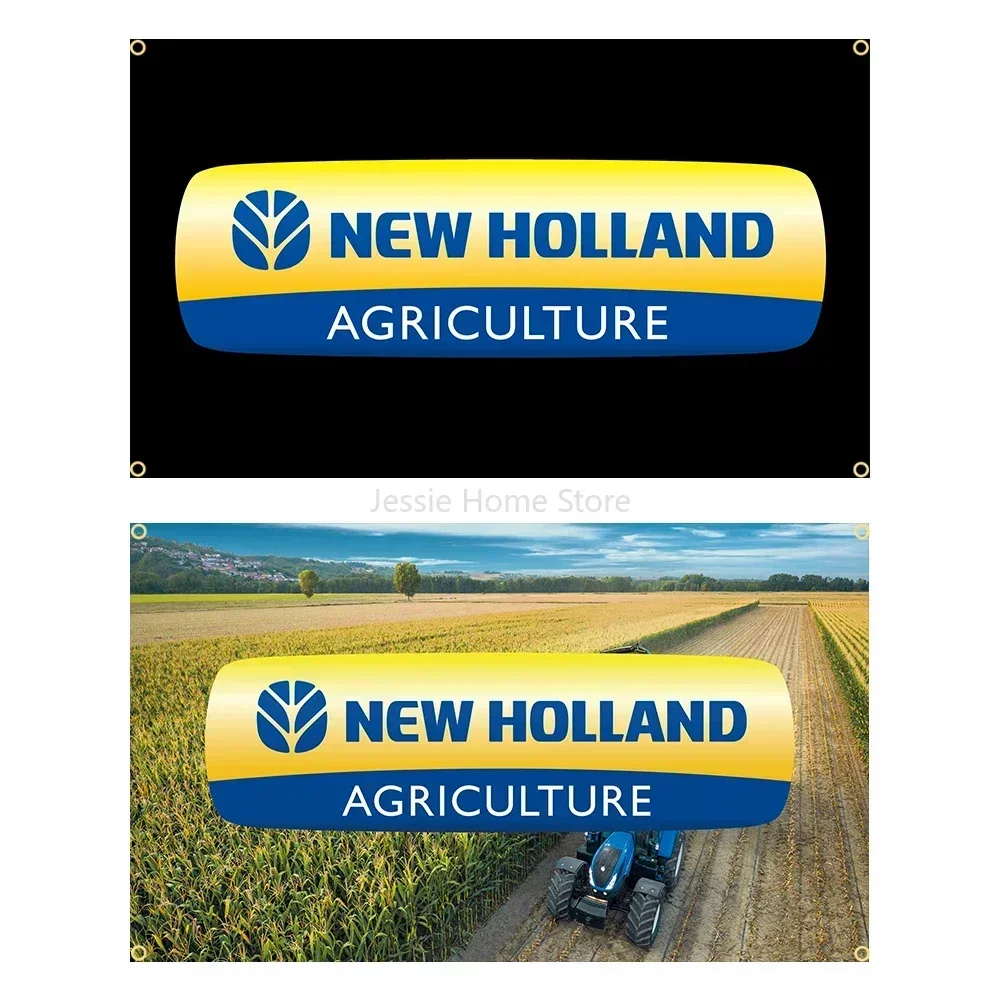 90X150Cm New Hollands Agriculture Flag Banner Stampato In Poliestere Farm O Outdoor Per Arazzo Decorativo