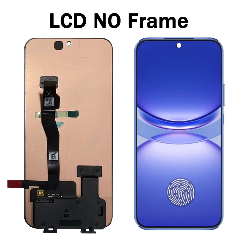 6.7"AMOLED For Huawei nova 12s LCD FOA-LX9 Display Touch Screen Panel Digitizer Assembly For Huawei Nova 12S Display Frame 4