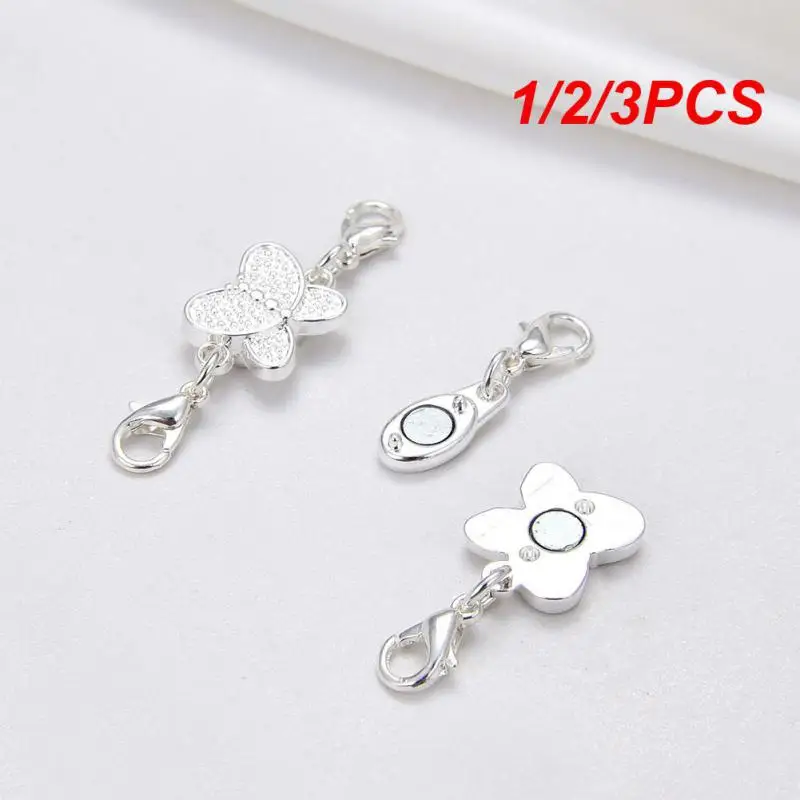 

1/2/3PCS 40*11mm Butterfly Magnetic Bracelet Clasp Jewelry Findings Lobster Clasps Hooks For Necklace Bracelet Chain Accessories