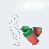 Children's Portable Urinal Car Mounted Emergency Urinal Travel Toilet Girls' Leak Proof Urinal Outdoor Children's Urinal Baby 1