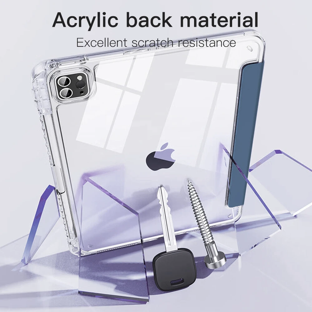 Premium Multi-Generation iPad Case with Pencil Holder