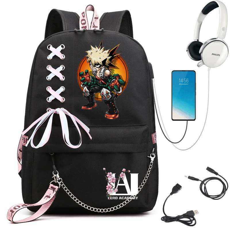 Bag Bakugou Mini Backpack Bakugou Mini Backpack My Hero Academia