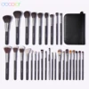Docolor Makeup Brushes Set 29pcs Professional Natural Goat Hair Foundation Powder Eyeshadow Blushes Cosmetic Brushes With Bag 1