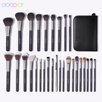 Docolor Makeup Brushes Set 29pcs Professional Natural Goat Hair Foundation Powder Eyeshadow Blushes Cosmetic Brushes With Bag 1