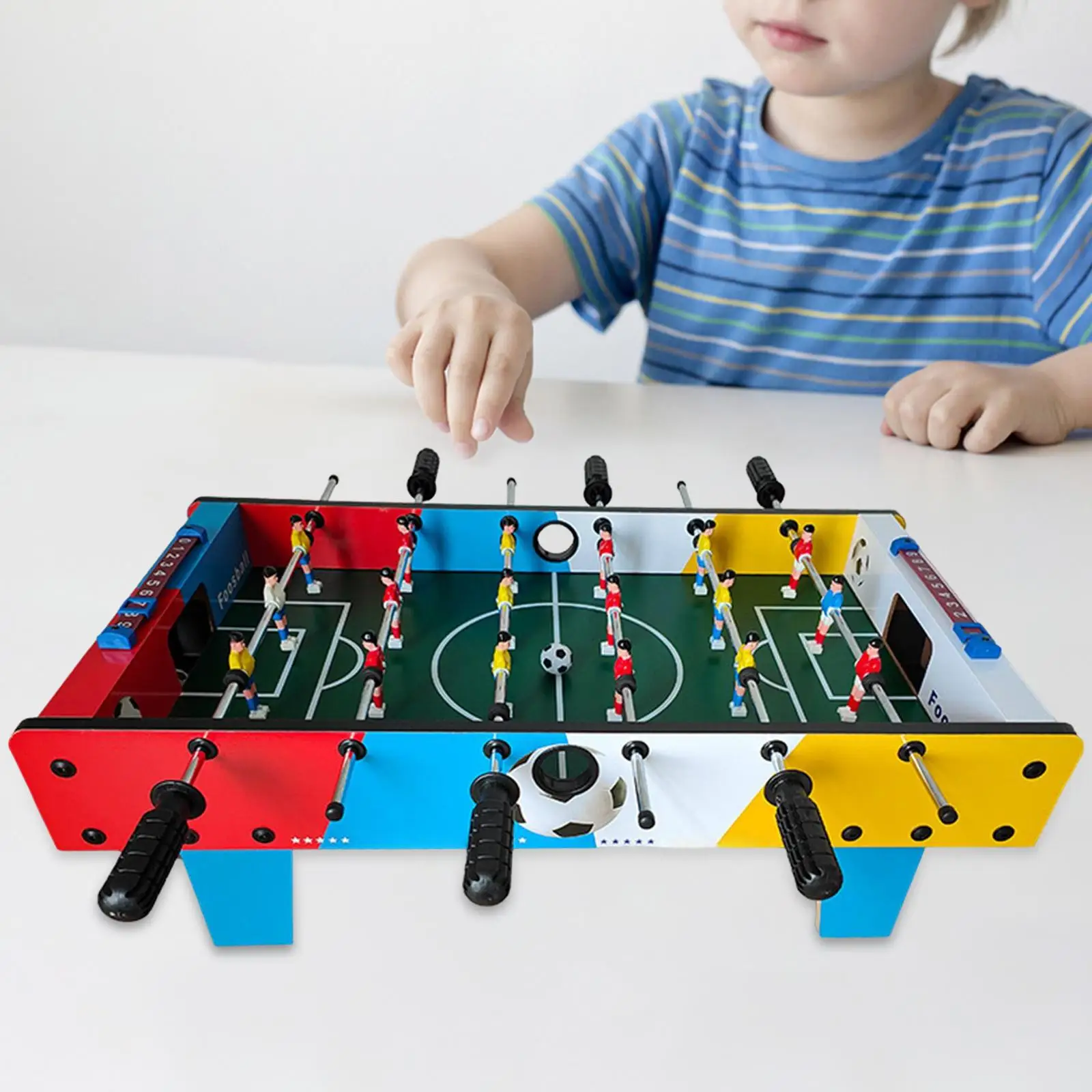 Kleine Tischfußball Tischplatte Fußballspiele Tischfußball für Geburtstags geschenke